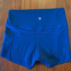 lululemon EverLux 2.5  Blue Shorts